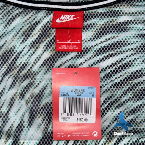 1149 NWT Nike Tech Hyperfuse Vest - Size M – Light Aqua/Gray - Picture 8 of 16